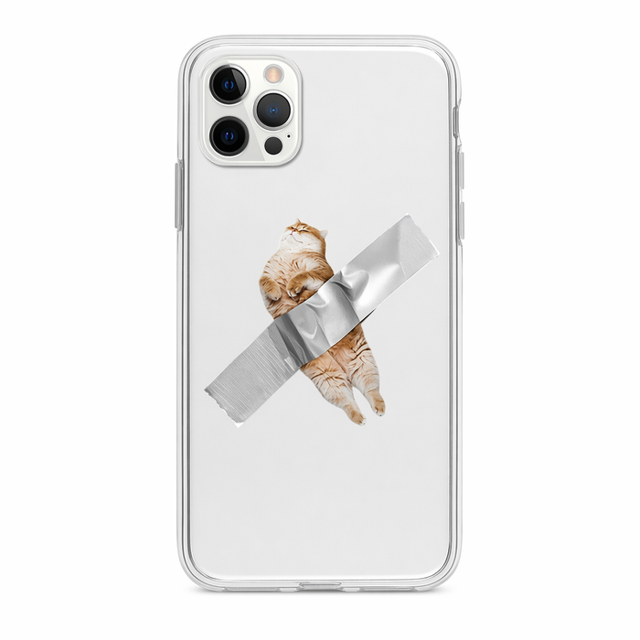 Funny Cat TPU Phone Case A