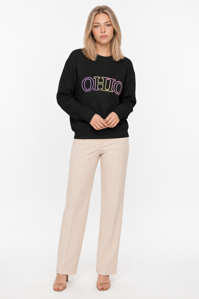 Gradient Ohio State Women's Pullover Sweatshirt Default