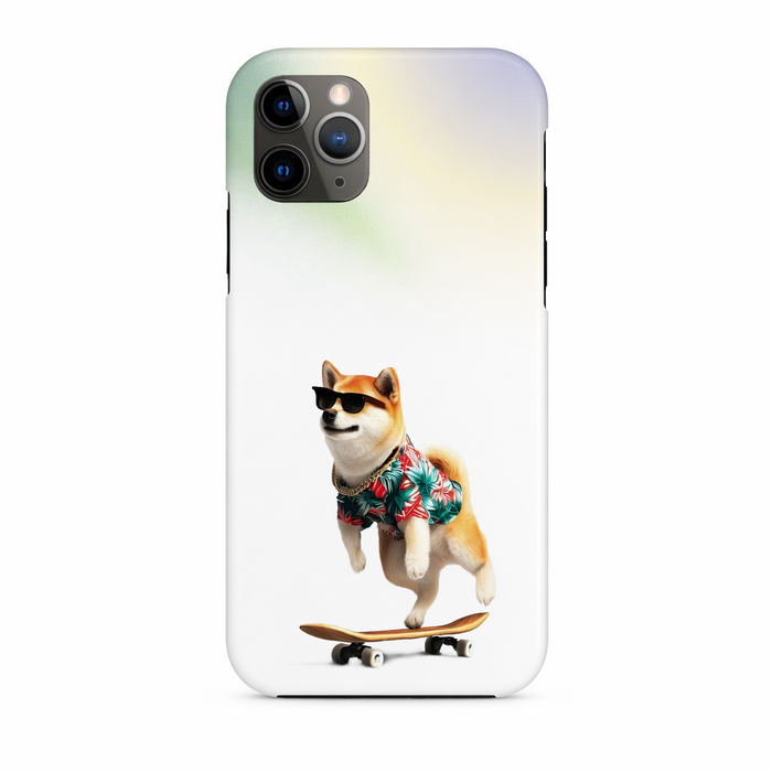 Gradient Touch Case for iPhone with Wireless Charging - Shiba Edition Default