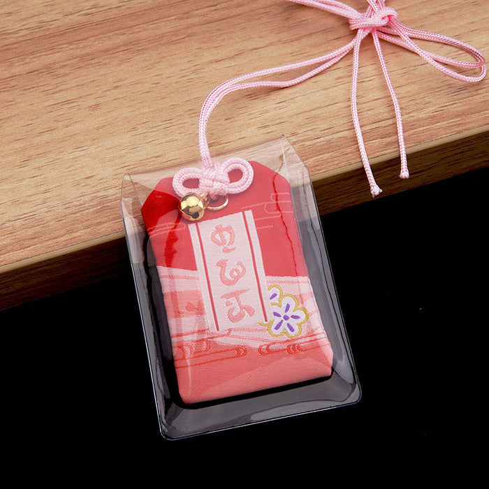 Grand Narukami Shrine Omamori for Genshin Impact: pink, red decorative hanging tags, cute decorative style