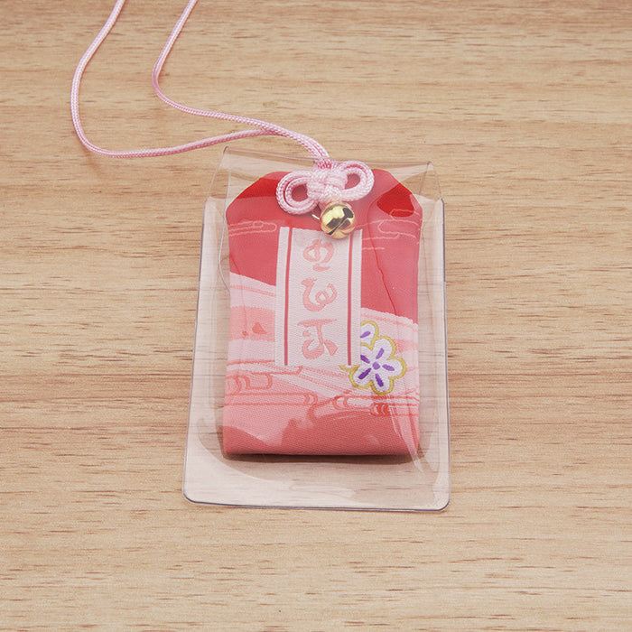 Grand Narukami Shrine Omamori for Genshin Impact: pink, red decorative hanging tags, cute decorative style