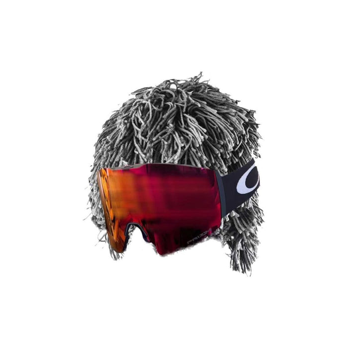 Helmet Rizz Dreadlocks Ski Helmet Cover: black, dark brown hat, novelty style