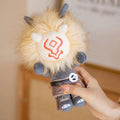 Hilichurl Plush Toy/Keychain for Genshin Impact: beige, cream lion-like cartoon characters, kawaii cartoon style