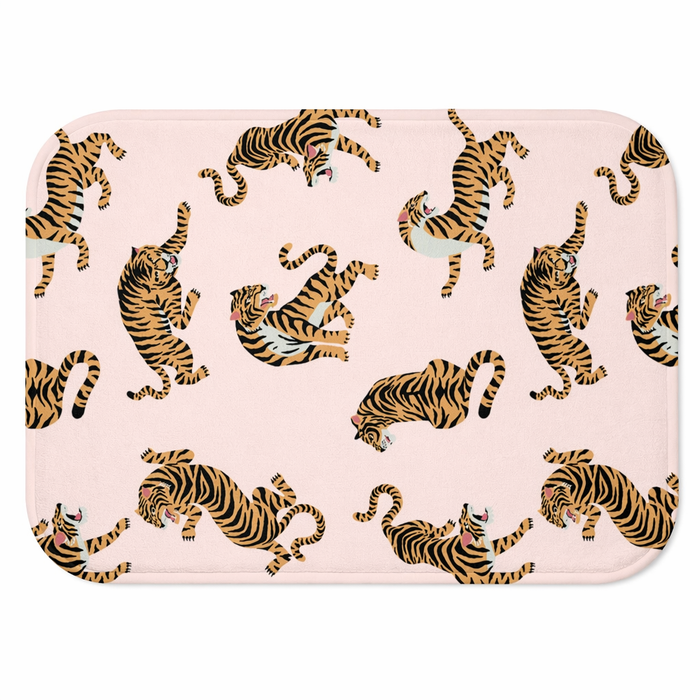 Home Accents Leopard Print Bath Mat Default