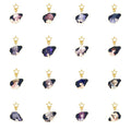 Honkai Star Rail Character E6 Keychains: gold, black anime-style character portraits, anime, decorative style