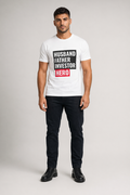 Husband, Dad, Investor, Hero Tee White