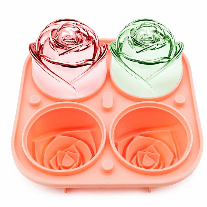 Ice Mold: Blossoming Rose Shape Default