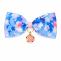 Japanese Style Floral Cat Bow Ties Blue