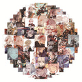 Kaedehara Kazuha Stickers: Customize & Durable: red, pink anime-style characters, anime, illustrated, character art style