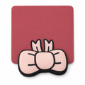Kawaii Bow Tie Mouse Pad with Wrist Rest Red