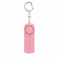 Keychain LED Safety Alarm Pink