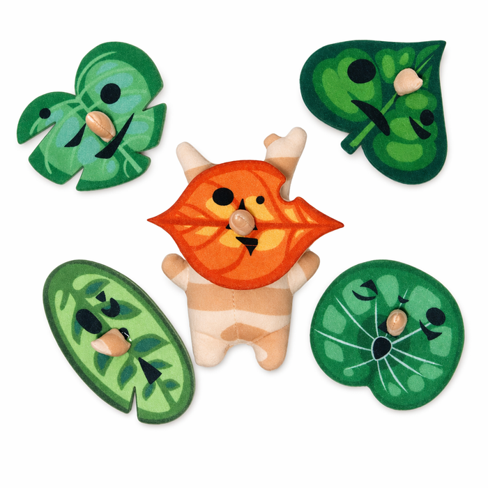 Korok Plushies with Interchangeable Faces and Sound Default