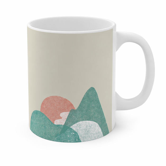 Landscape Abstract Mug for Coffee and Tea Default