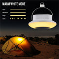 LED Bluetooth Speaker with Touch Control for Camping: white, black portable camping lantern, minimal functional outdoor style