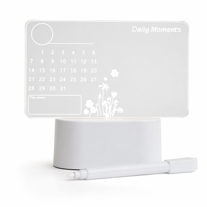 LED Calendar Board Night Light Default