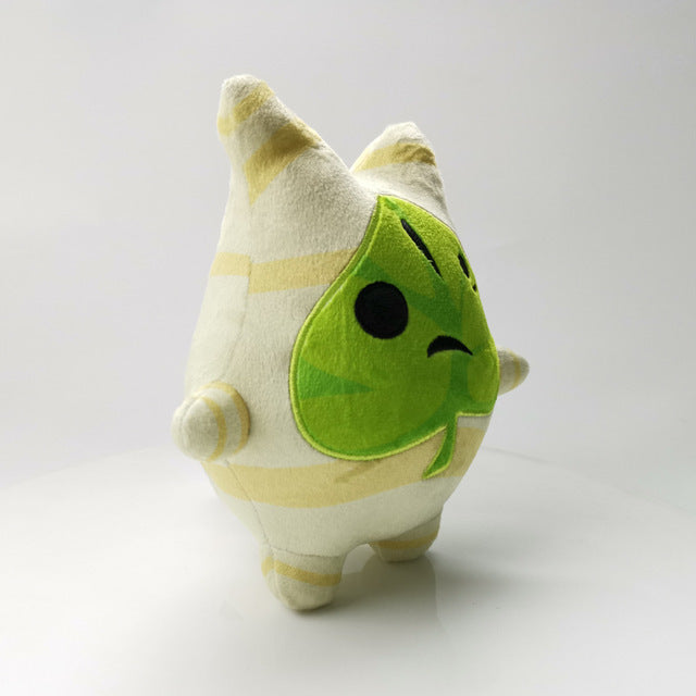 Legend of Zelda Korok Plush: Adventure Essential: cream, pale yellow cartoon animal character, kawaii cartoon style