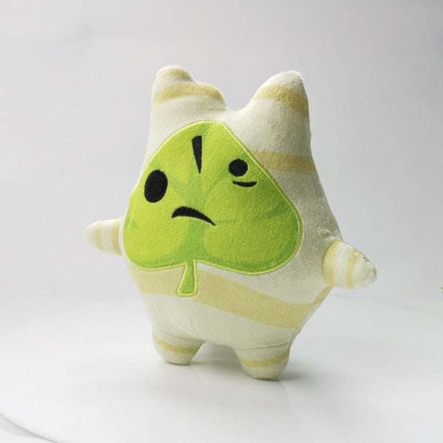 Legend of Zelda Korok Plush: Adventure Essential: cream, pale yellow cartoon animal character, kawaii cartoon style