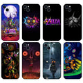 Legend of Zelda Skull Kid phone case: black, purple The Legend of Zelda: Majora's Mask characters and imagery, dark fantasy c