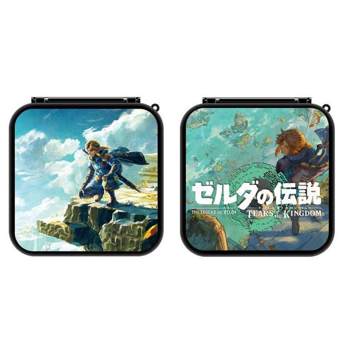 Legend of Zelda TOTK Game Holder: black, dark blue The Legend of Zelda: Tears of the Kingdom, video game graphic style