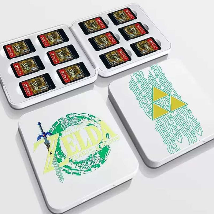 Legend of Zelda TOTK Game Holder: black, dark blue The Legend of Zelda: Tears of the Kingdom, video game graphic style