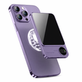 Magnetic Wireless Portable Power Bank - 10000 mAh for iPhone Compatibility Purple
