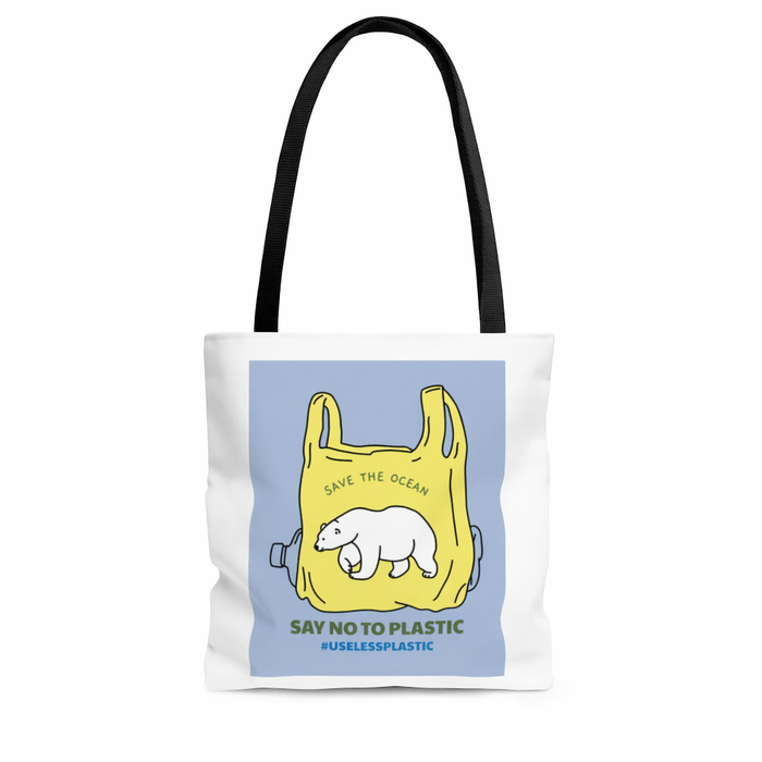 Medium Shopper Tote Bag - Polar Bear Edition for Environmental Conservation Default