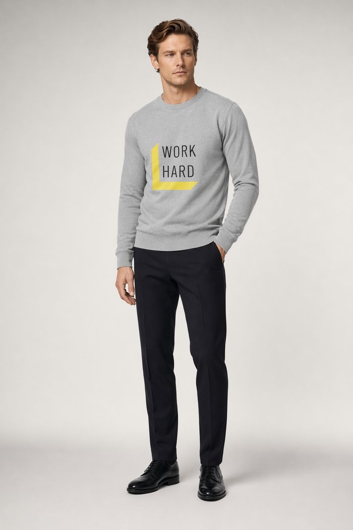 Men's Sweatshirt for a Motivational Work Ethic Default