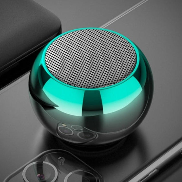 Mini Dragon Wireless Bluetooth Speaker: purple, blue portable speaker, futuristic, sleek style