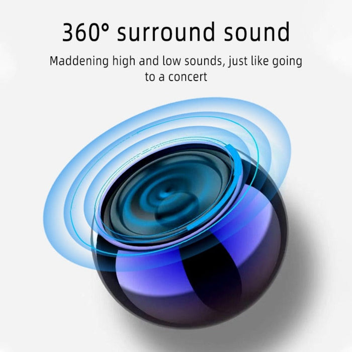 Mini Dragon Wireless Bluetooth Speaker: purple, blue portable speaker, futuristic, sleek style