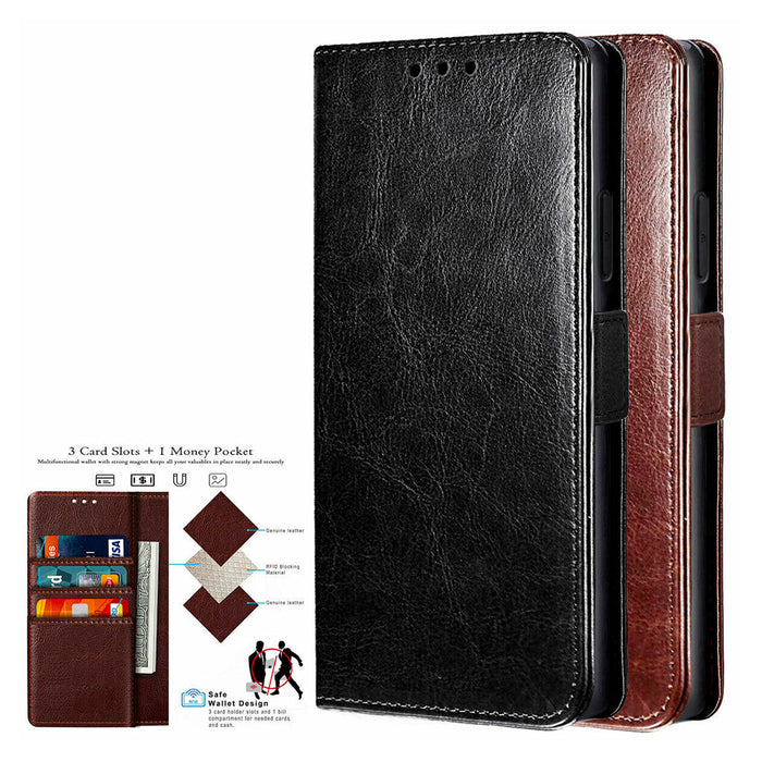 Motorola Moto G Stylus Leather Wallet Case: Retain the Essential Essence of the Product while Offering a Distinctive Twist: b