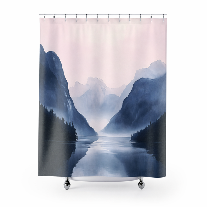 Mountainscape Shower Curtain Default