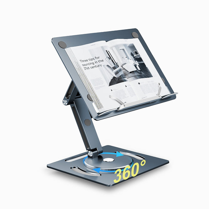 Multi-functional Laptop Stand with Adjustable Features: silver, gray adjustable multi-scene bracket/holder, minimal modern pr