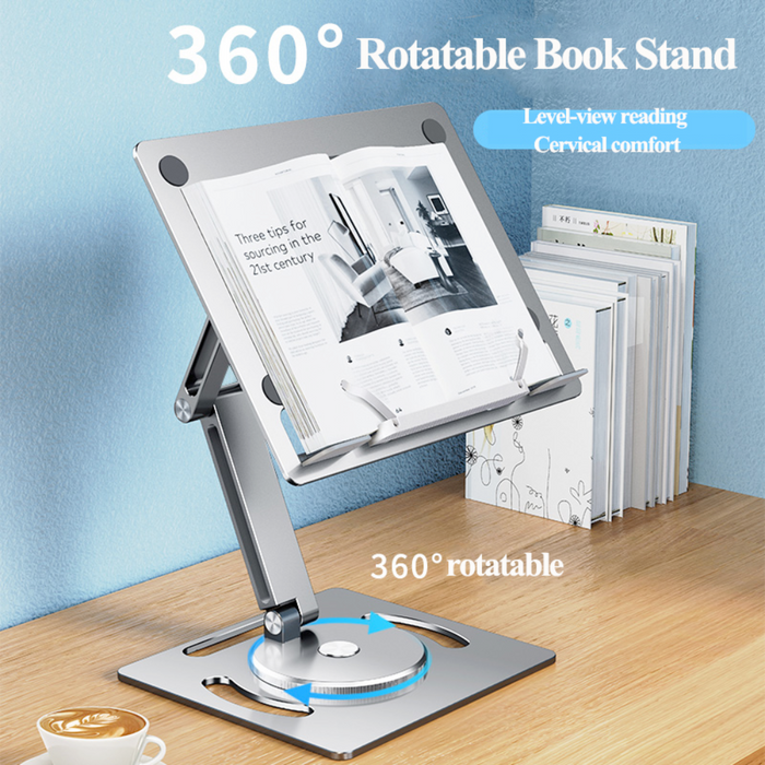 Multi-functional Laptop Stand with Adjustable Features: silver, gray adjustable multi-scene bracket/holder, minimal modern pr