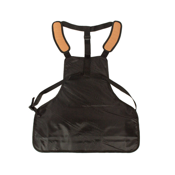 Multipockets Gardening Apron: A Revised Title: tan brown, black wearable apron/tool organizer, minimal functional workwear st
