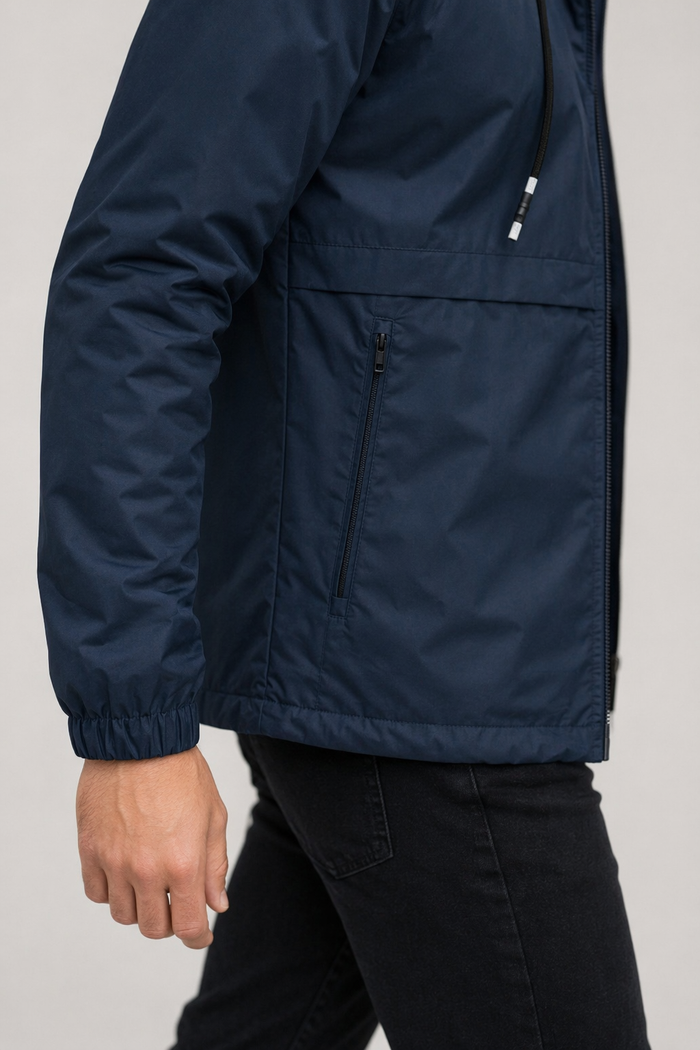 Navy Men's Windproof Jacket Default