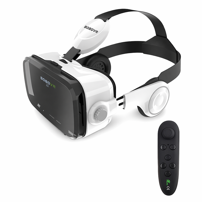 Ninja Dragon VZ4 Virtual Reality Headset with Remote Control for 4" to 6" Smartphones Default
