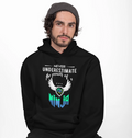Ninja Hoodie for Men: black, white ninja, graphic casual style