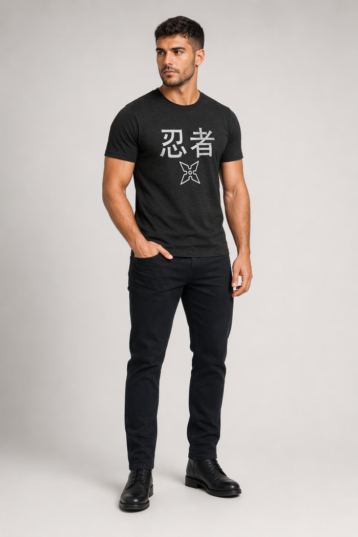 Ninja Men's Shirt: A Distinctive Choice for Stealthy Style Default