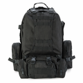 Outdoor Military Backpack - 50L, Resistant to Water Black