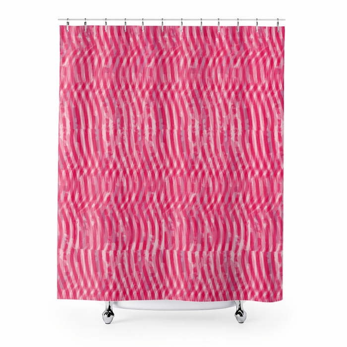 Pink Delight Shower Curtains Default