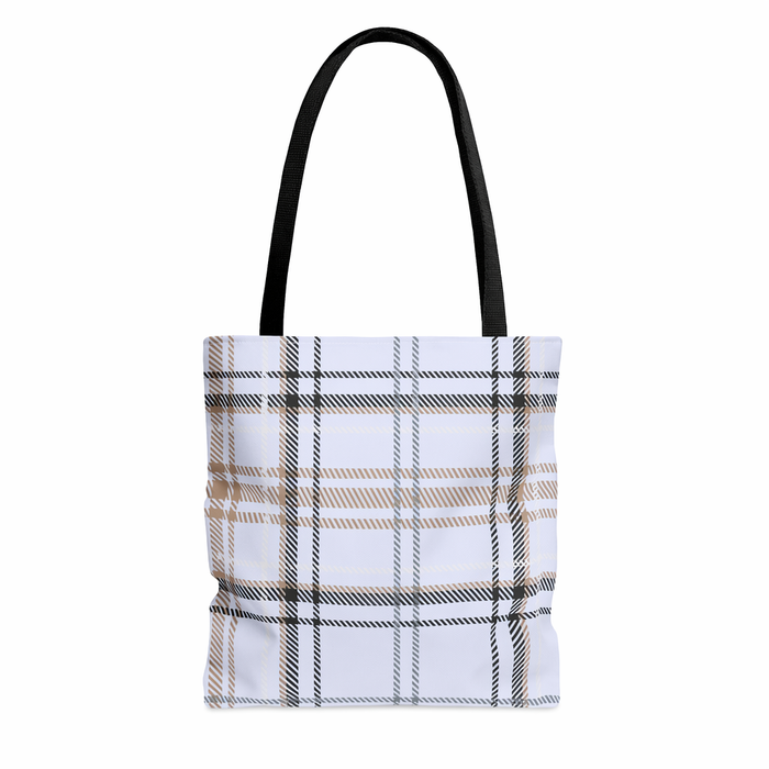 Plaid Blue Handbag Default
