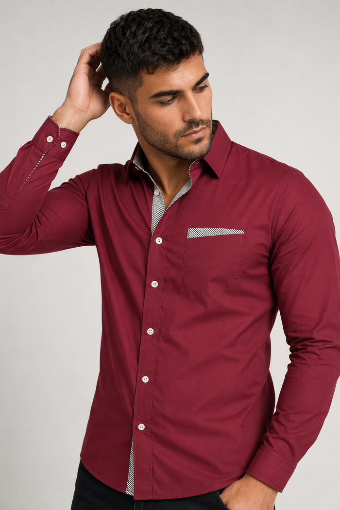 Burgundy / XL