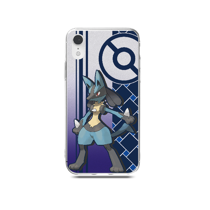 Pokemon TPU Phone Case with Accurate Cutouts: white, light teal Piplup Pokémon character, cartoon style