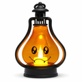 Portable LED Pumpkin Lantern for Halloween Festivities A