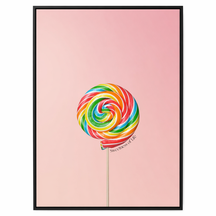 Poster Celebrating the Joy of Life's Lollipops Default