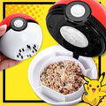 Rechargeable Desktop Vacuum Cleaner, Pokemon-themed: red, white Pikachu / Pokémon theme, cartoon character-themed style