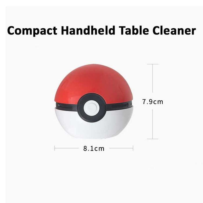 Rechargeable Desktop Vacuum Cleaner, Pokemon-themed: red, white Pikachu / Pokémon theme, cartoon character-themed style