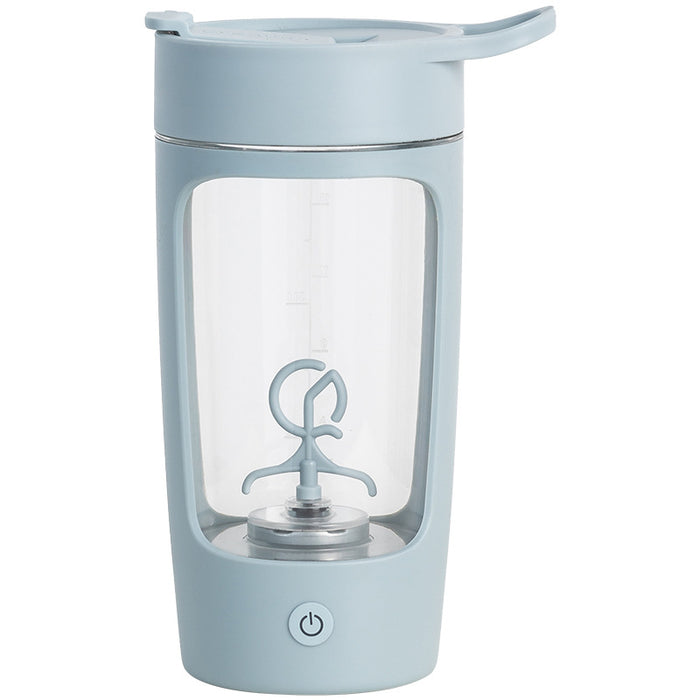 Rechargeable Portable Blender with High-Capacity Battery: black, clear portable electric drink mixer cup, minimal modern styl