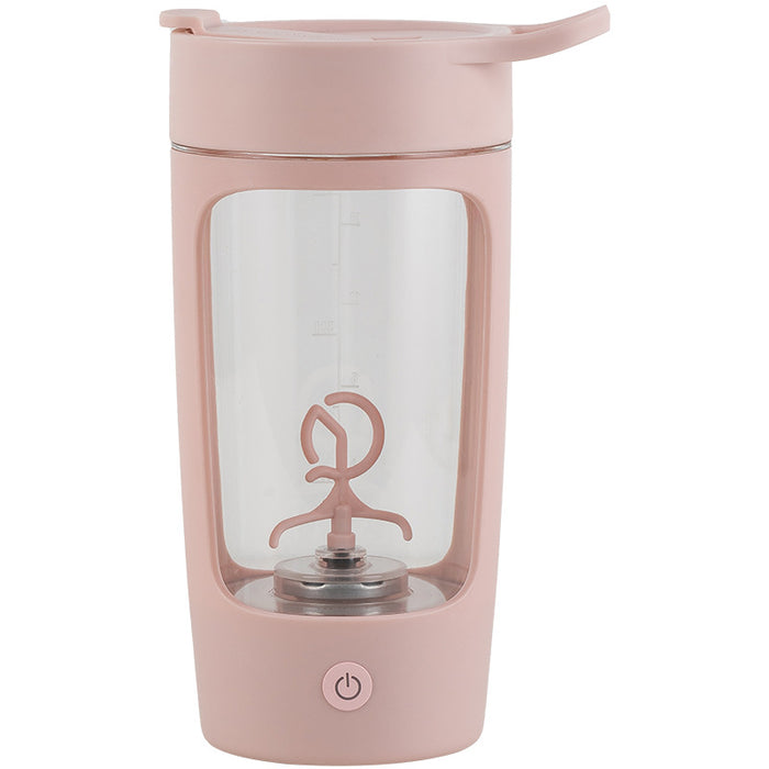 Rechargeable Portable Blender with High-Capacity Battery: black, clear portable electric drink mixer cup, minimal modern styl