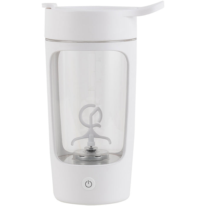 Rechargeable Portable Blender with High-Capacity Battery: black, clear portable electric drink mixer cup, minimal modern styl